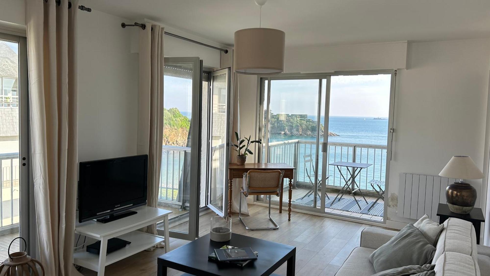 Appartement Pied Dans L'Eau - La Comtesse Saint-Quay-Portrieux Ngoại thất bức ảnh